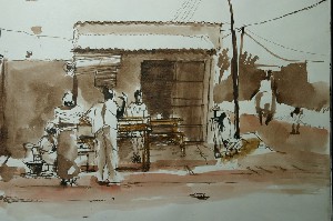 encre sepia ouagadougou