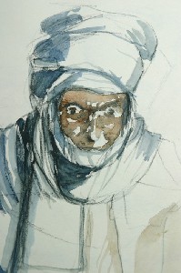 portrait Touareg