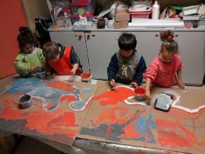 peinture collective